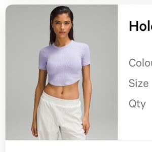 lululemon athletica Crop Top